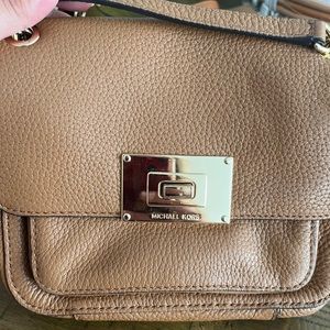 Michael Kors brown leather Satchel bag